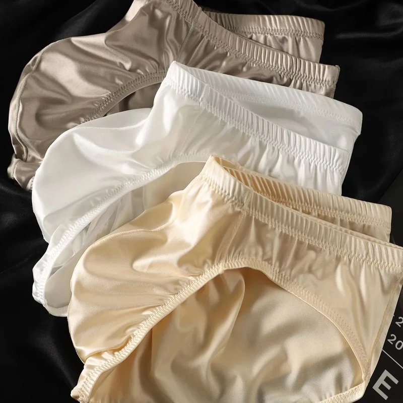 Boxer Shorts Modal - 4 шт. мужского сексуального блестящего нижнего