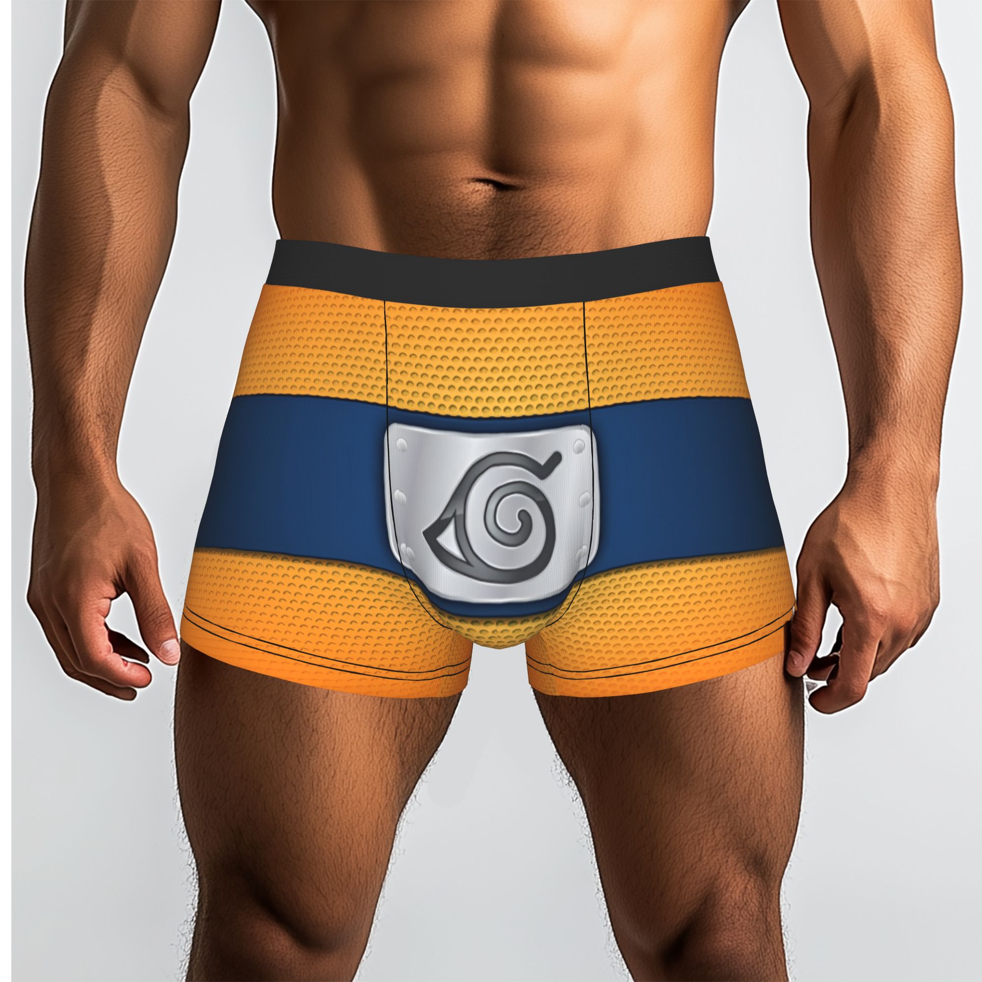 Boxer Shorts Modal - Мужские трусы-боксеры с принтом Наруто и