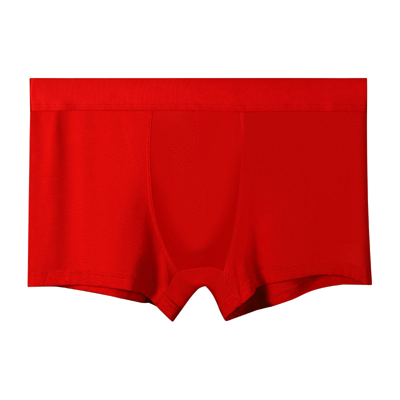Boxer Brief Pack Cotton - Мужские трусы-боксеры из 100% хлопка, красного