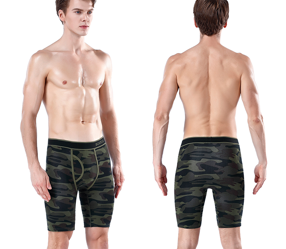 Трусы-боксеры мужские длинные  – обзор и цена Boxer Brief Pack Cotton